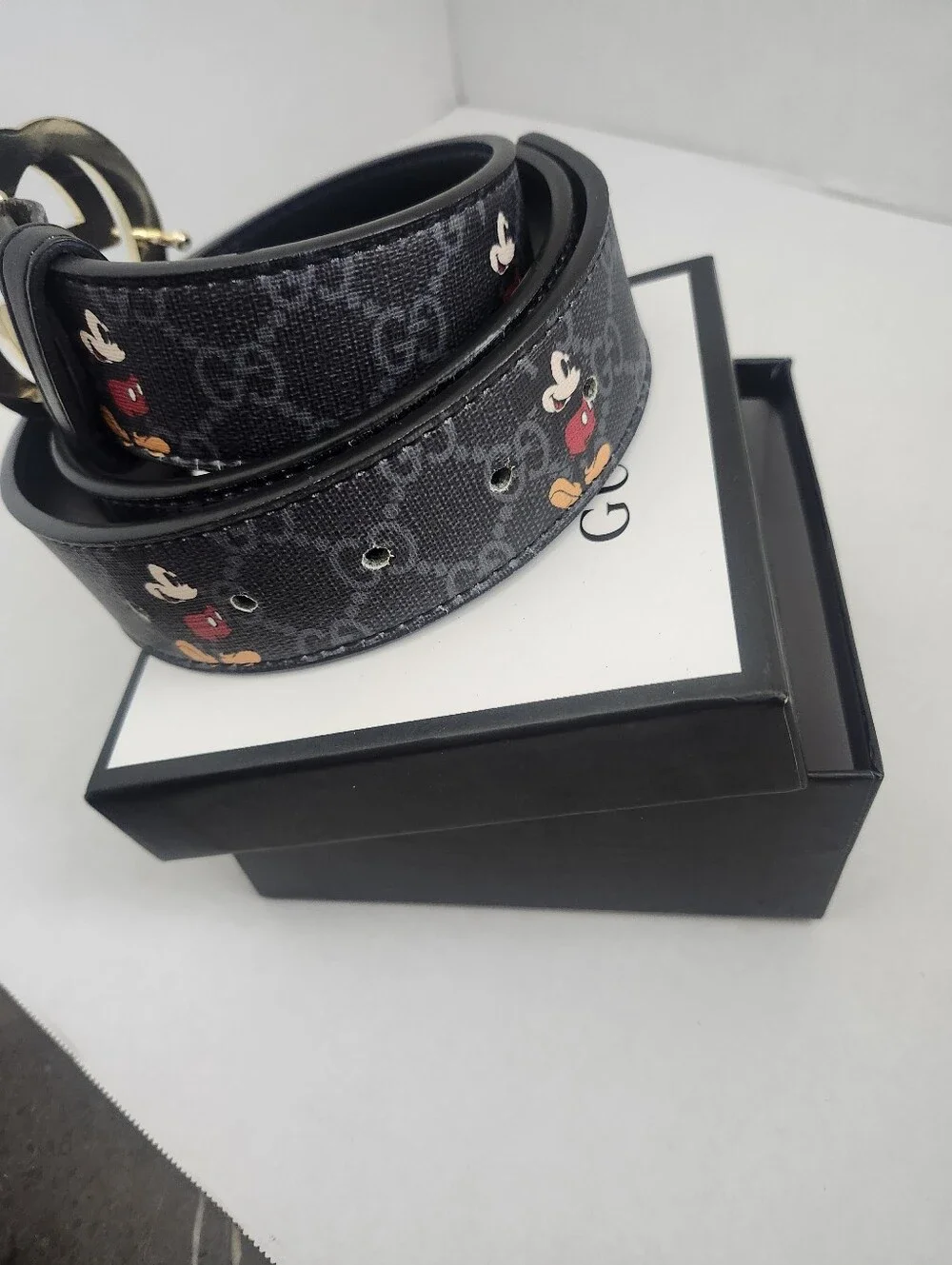 Gucci Black Belt (SMALL SIZE 28-32)